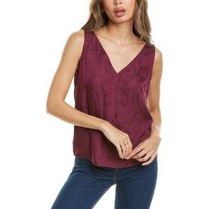 Rebecca Taylor Rhinestone Tank Top
